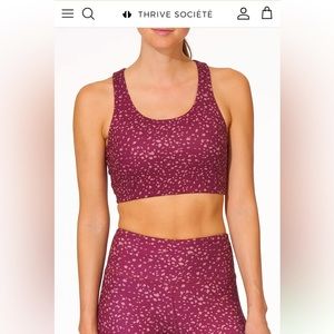 Thrive Societe Racerback Bra NWT Sz Med